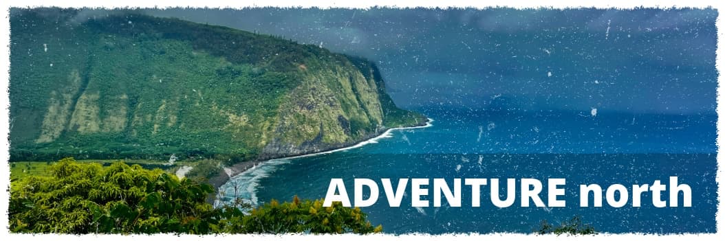 Coastal cliffs and ocean views along the Hāmākua Coast on the Big Island of Hawaii